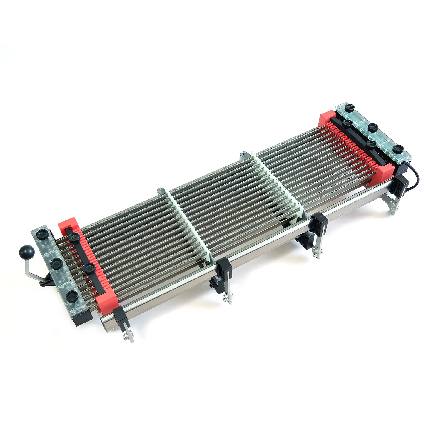 Mouvement d'arrêt de chaîne à LED à 14 rangées pour métier à tisser en soie