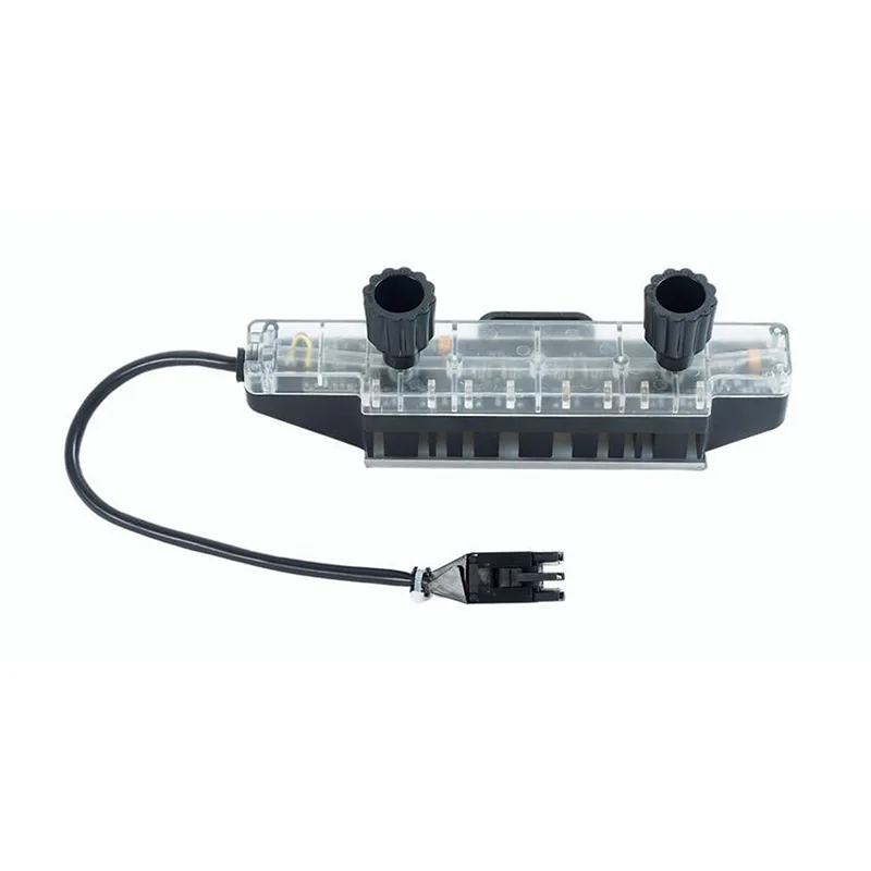 Dispositif de surveillance universel des boîtes d'arrêt de chaîne du métier à tisser